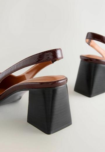 Туфли слинги