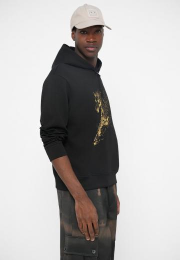 Пуловер с капюшоном