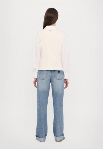 Джинсовая жилетка