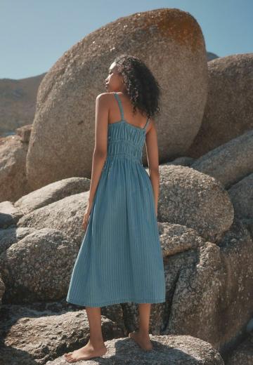 Джинсовое платье