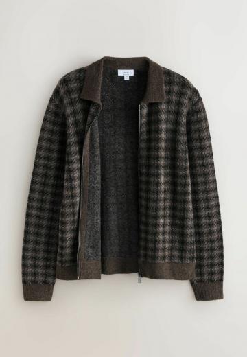 Вязаная кофта