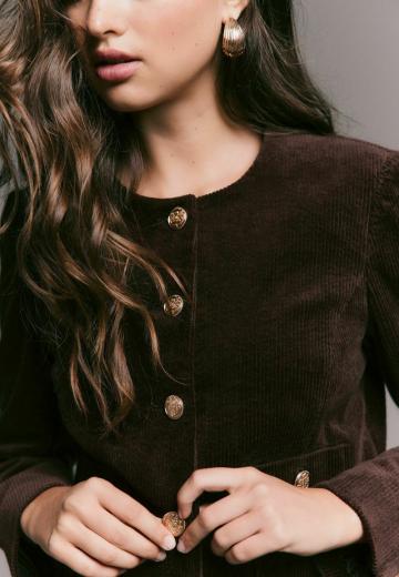 Вельветовая куртка