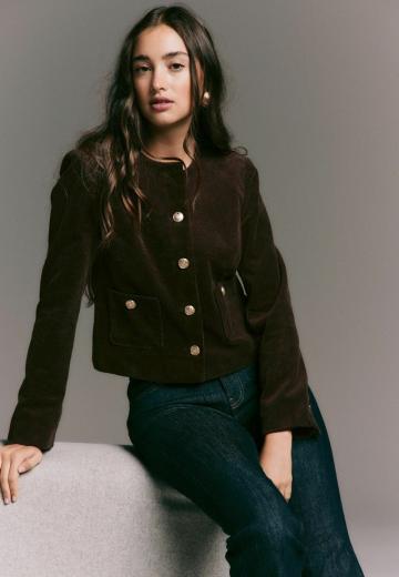 Вельветовая куртка