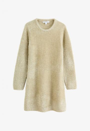 Вязаное платье