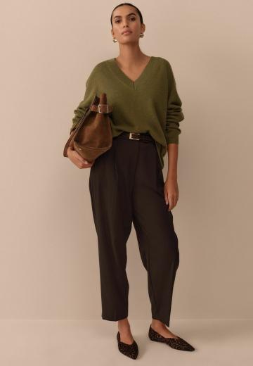 Длинный пуловер