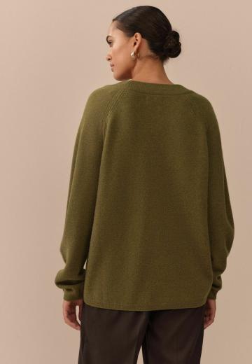 Длинный пуловер