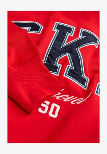 Пуловер с капюшоном