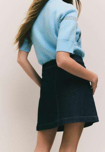 Джинсовая юбка