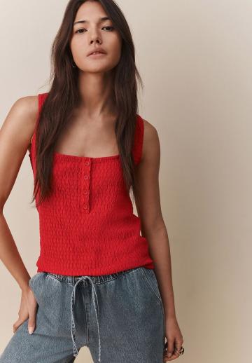 Блузка без рукавов