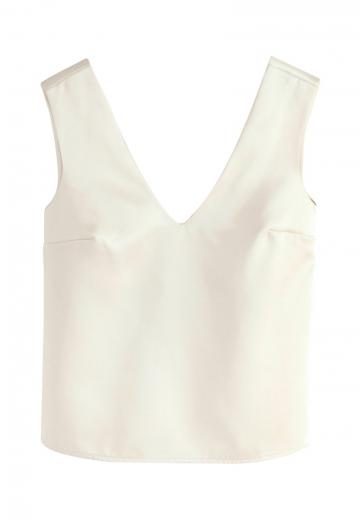 Блузка без рукавов