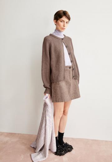 Вязаная кофта