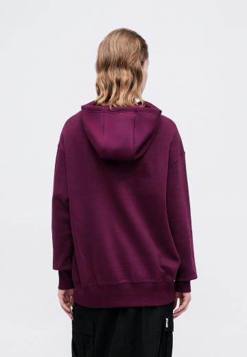 Пуловер с капюшоном