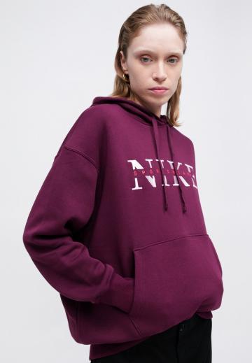 Пуловер с капюшоном