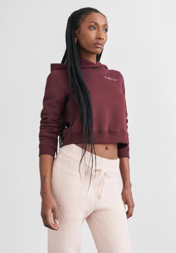 Пуловер с капюшоном