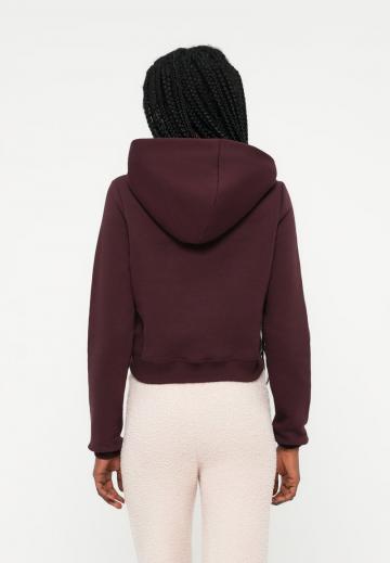 Пуловер с капюшоном