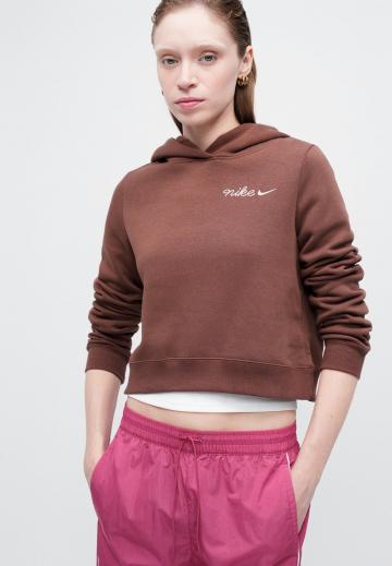 Пуловер с капюшоном