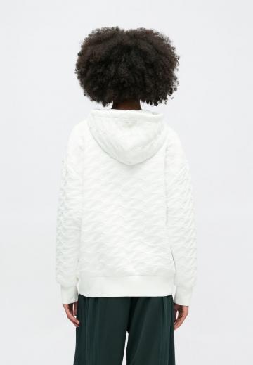 Пуловер с капюшоном