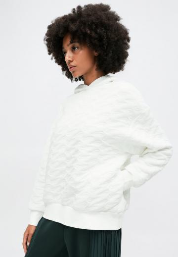 Пуловер с капюшоном