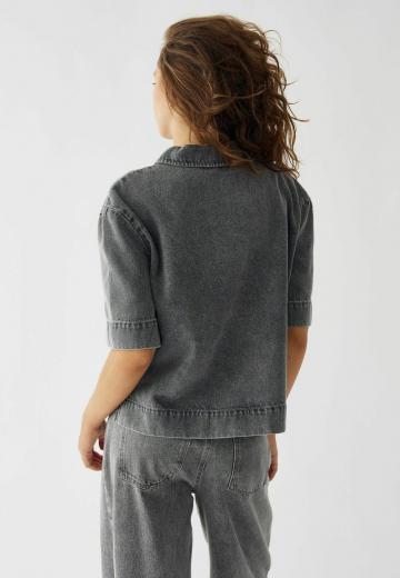 Джинсовая жилетка