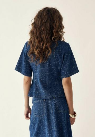 Джинсовая жилетка