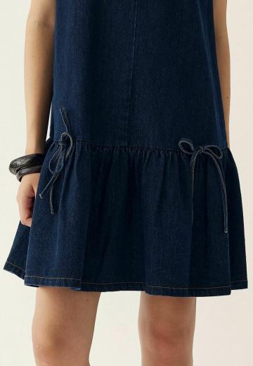 Джинсовое платье