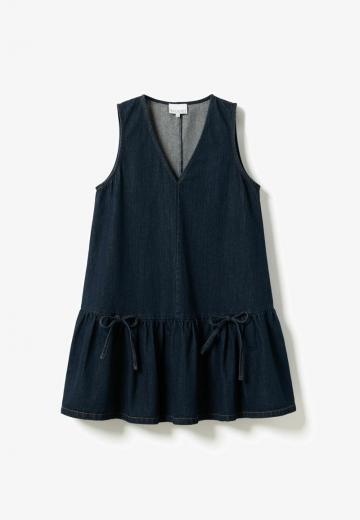 Джинсовое платье