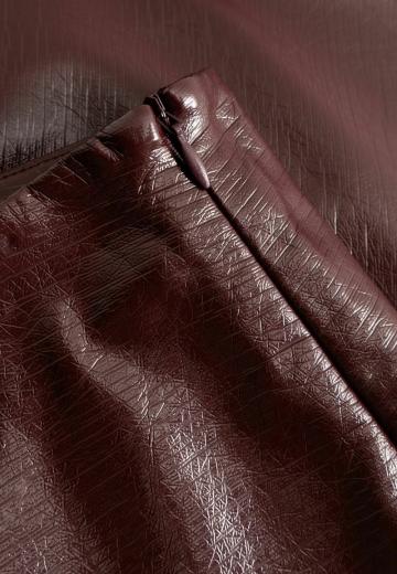 Кожаная юбка