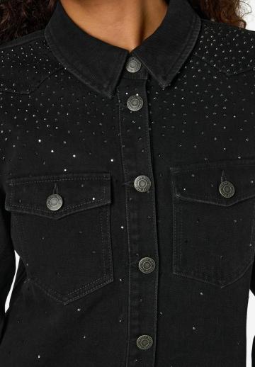 Джинсовое платье