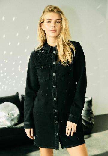 Джинсовое платье