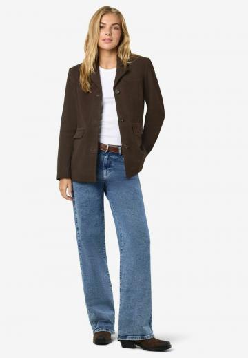 Кожаное пальто