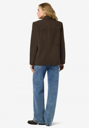 Кожаное пальто