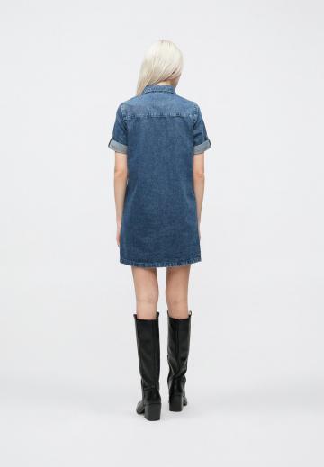 Джинсовое платье