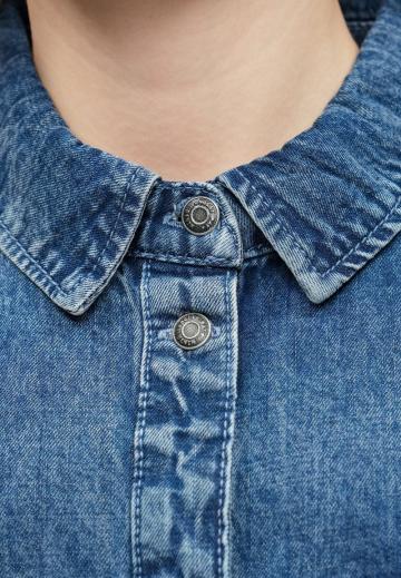 Джинсовое платье