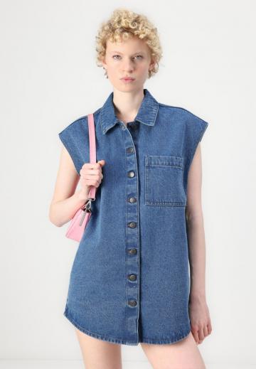 Джинсовое платье