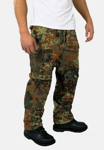 Брюки с накладными карманами