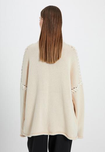 Длинный пуловер