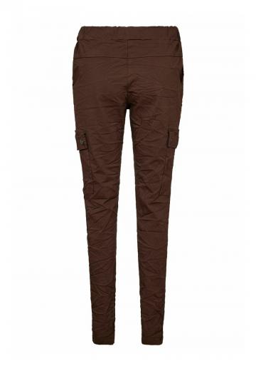 Брюки с накладными карманами