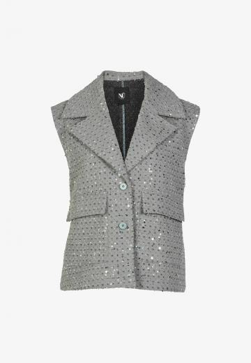 Джинсовая жилетка