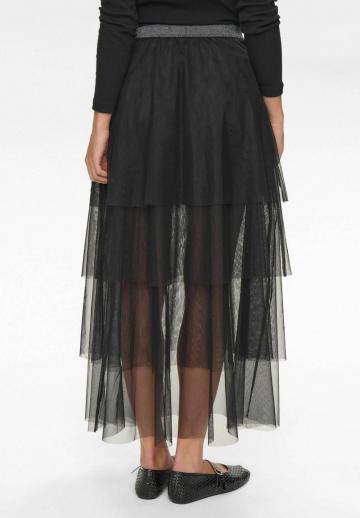 Юбка с воланами