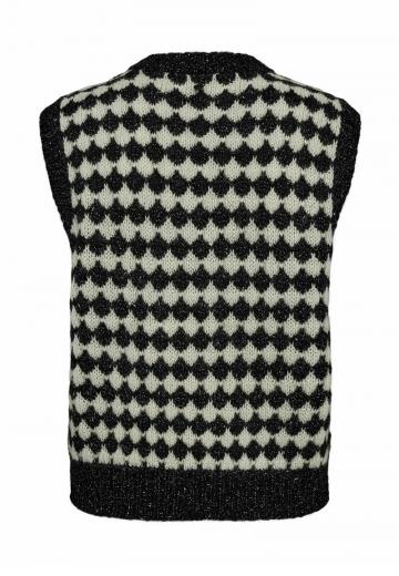 Пуловер без рукавов