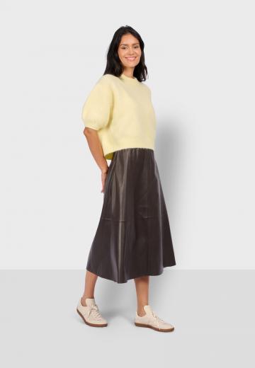 Кожаная юбка