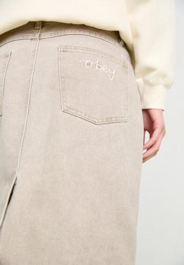 Юбка с накладными карманами