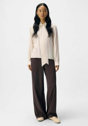 Атласная блузка