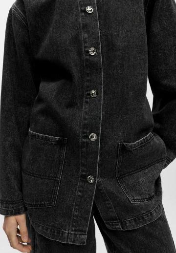 Джинсовая блузка