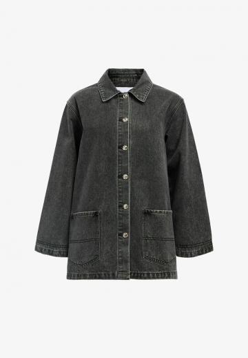 Джинсовая блузка