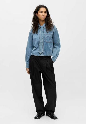 Джинсовая блузка