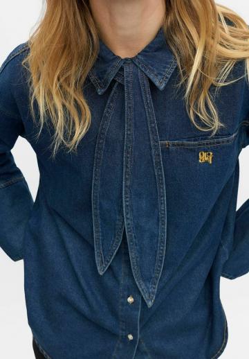 Джинсовая блузка