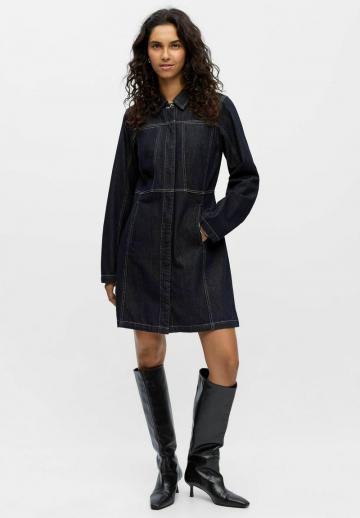 Джинсовое платье