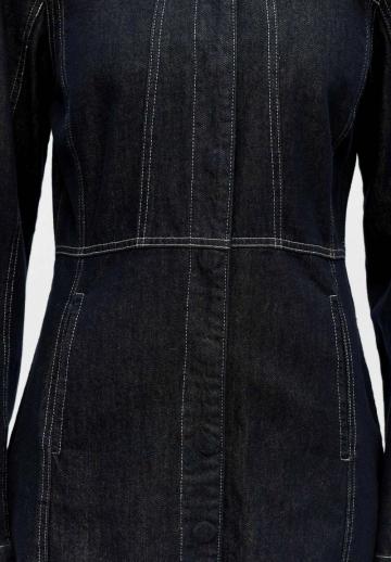 Джинсовое платье