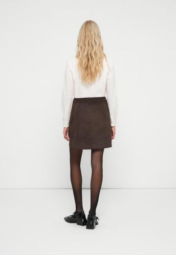 Кожаная юбка